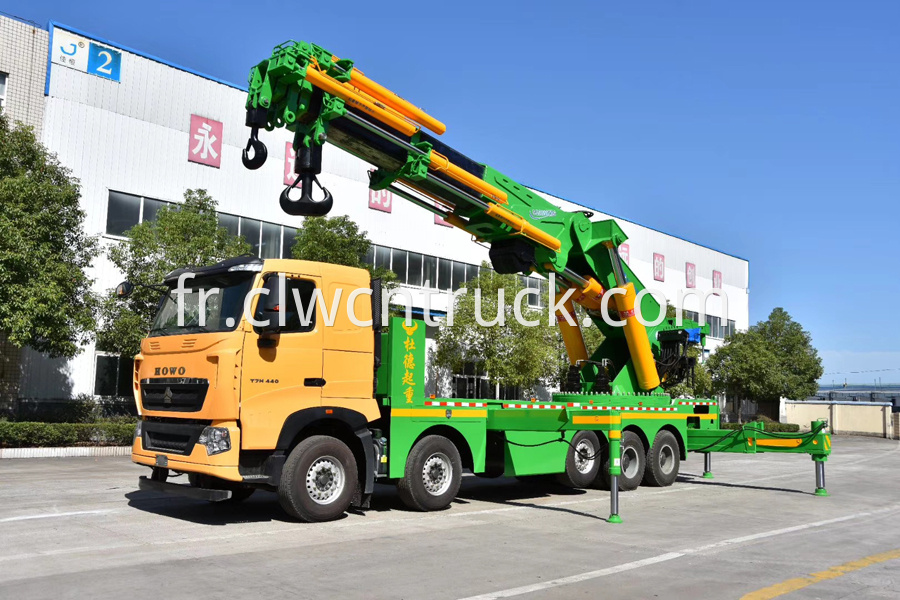 howo truck mounted crane